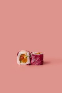 Image de sushis edition spring red rolls veggie