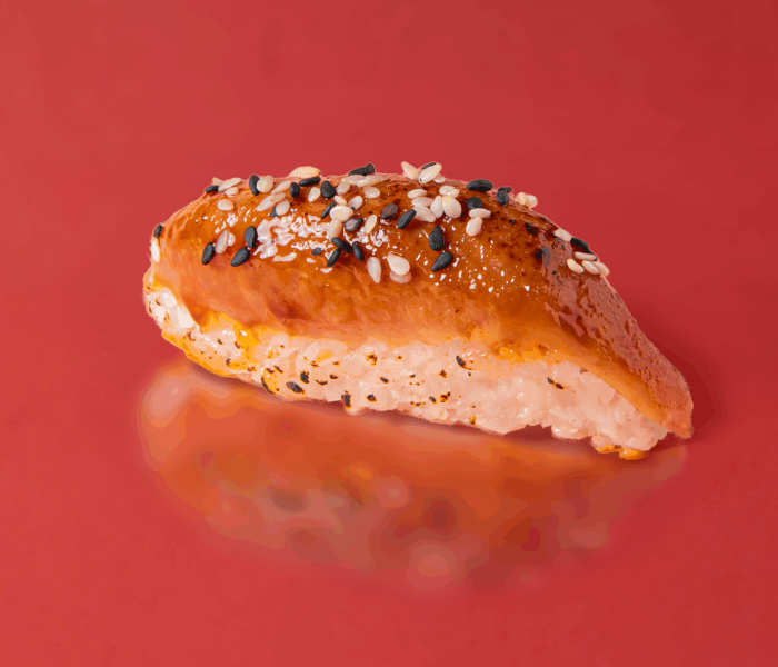 4 nigiri thon teriyaki