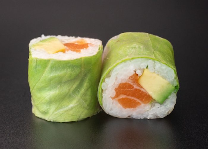 sushi roll saumon avocat spring livraison