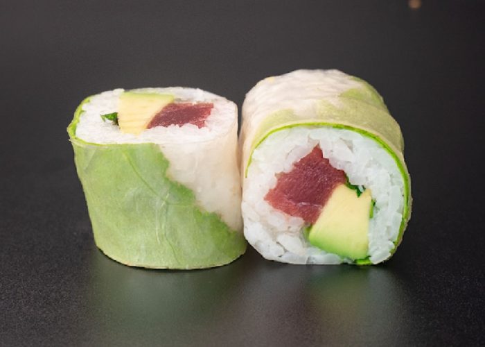 sushi roll spring thon rouge emporter livraison