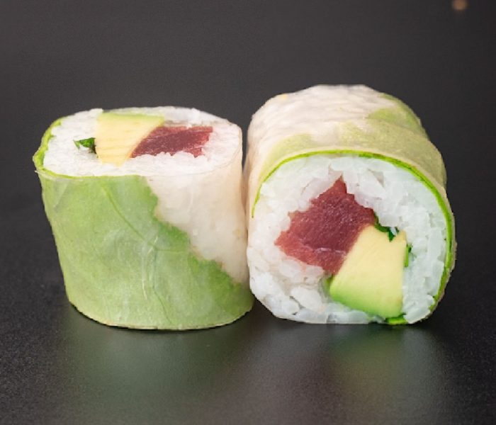 sushi roll spring thon rouge emporter livraison