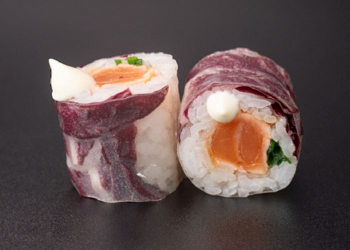 sushi roll saumon snacke emporter