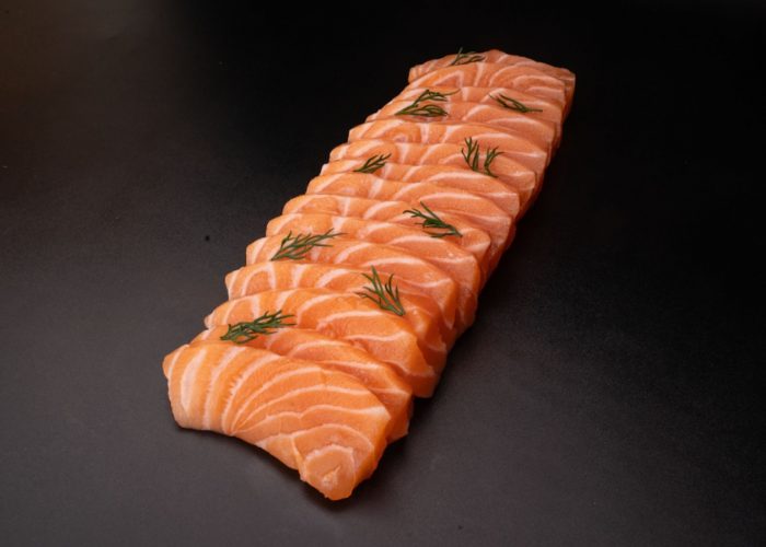 Sashimi saumon aneth emporter livraison