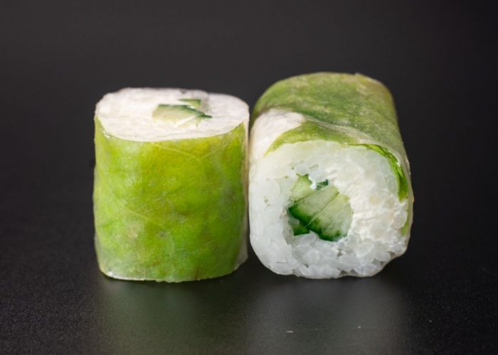 roll spring veggie concombre fromage emporter