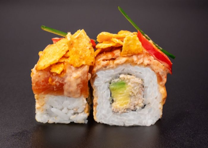 sushi signature saumon spicy crabe emporter